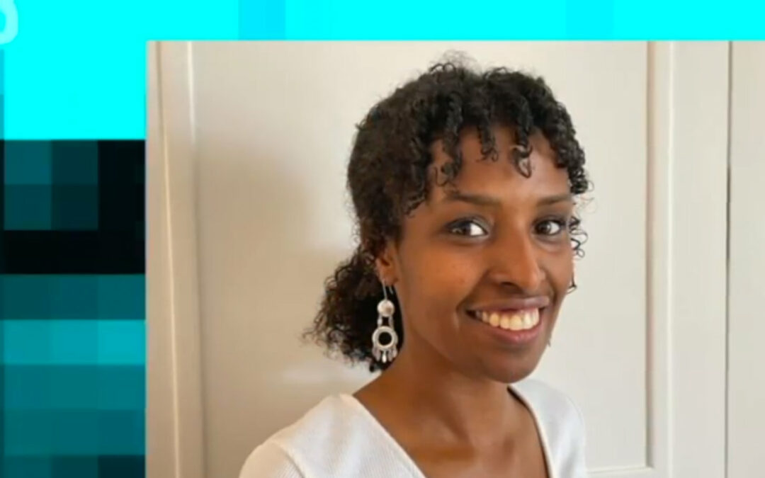 La pintura abstracta de Bekelech Tamayo